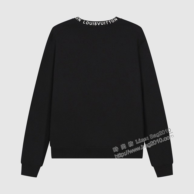 Louisvuitton路易威登Lv專門店2023FW新款刺繡印花圓領衛衣 男女同款 tzy3169